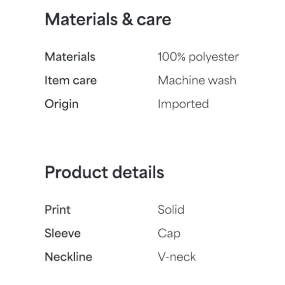 Nine Britton Avery Beige V-Neck Blouse - Picture 6 of 6